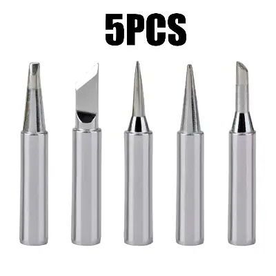 Picture of Soldering Iron Tip  Kd 900M-T I+Is+K+B+3C 5Pcs Pack Replacement Rework Station Tool Lead-Free For Koocu V900 878 Ap-886D Soldering Rework Stations - Soldering Iron 