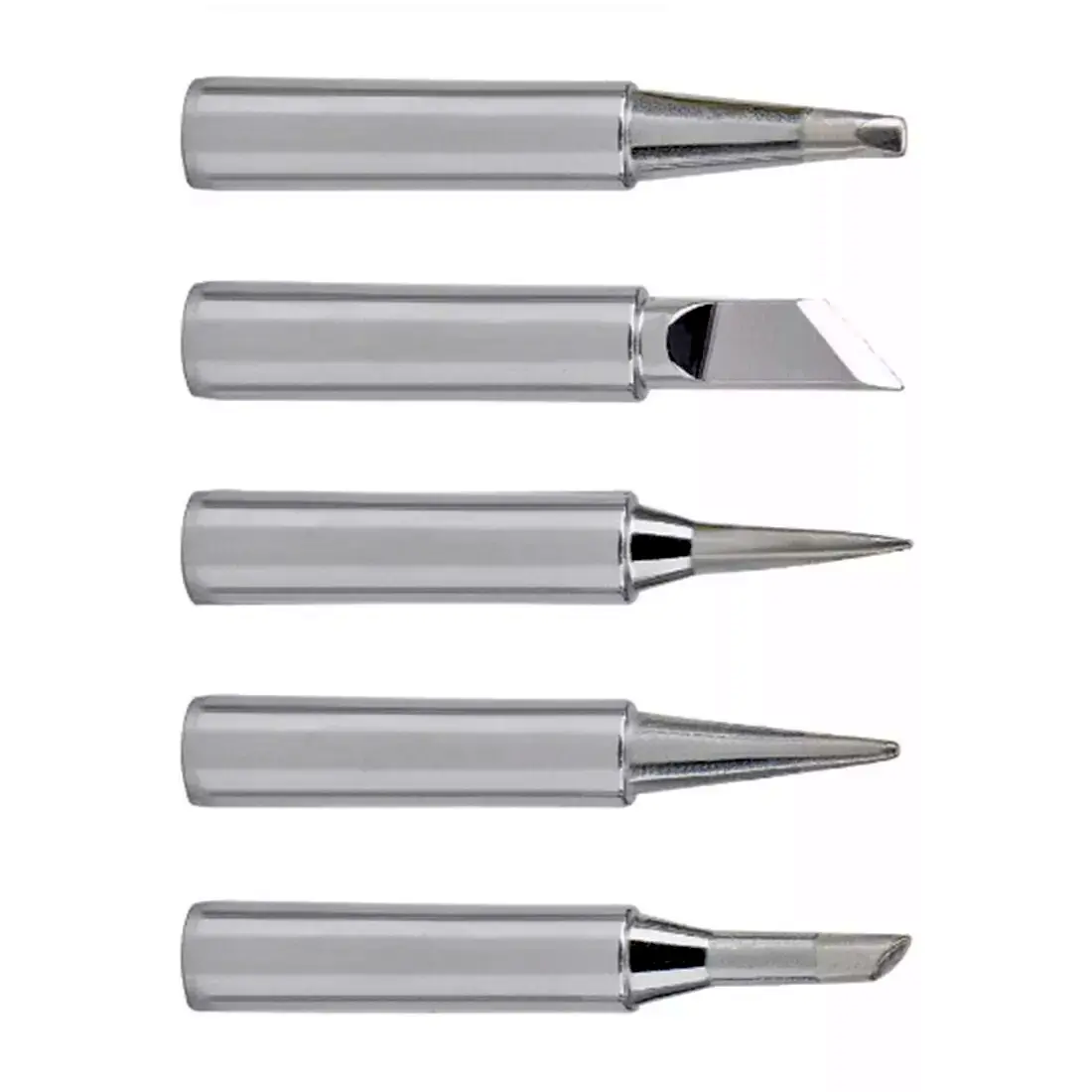 Picture of Soldering Iron Tip  Kd 900M-T I+Is+K+B+3C 5Pcs Pack Replacement Rework Station Tool Lead-Free For Koocu V900 878 Ap-886D Soldering Rework Stations - Soldering Iron 