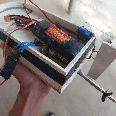 Picture of DIY RC Boat Drive Sleeve Shaft+Propeller + Cardan Joint Kit Assembly Spare Parts for DIY RC Electric Boat 