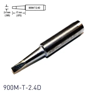 Picture of Heat-Resistant Lead-free Soldering Iron Tip for Hakko 936/937 Solder Station SMD Welding Rework Repair 900M-T-2.4D 
