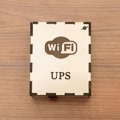 Picture of DIY DC UPS Circuit Casing 40W V2.4 Onu Router Backup UPS Battery BMS Circuit Acrylic Case Protective Box Case