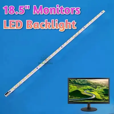 Picture of LED Backlight Lamp Strip Bar with Socket for 18.5" to 19" TV or Monitor LED Backlight Panel 