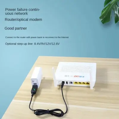 Picture of USB Boost Cable DC 5V to 12V Step Up Converter Cable Run Onu Router from Power Bank - Multi Plug - Multi Plug - Multi Plug 