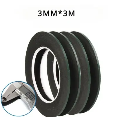 Picture of 2pcs  Side Adhesive Tape 3mm Sticky No Oven Fabric Waterproof Both Tape for Cell Phone LCD Screen Backpart Repair 