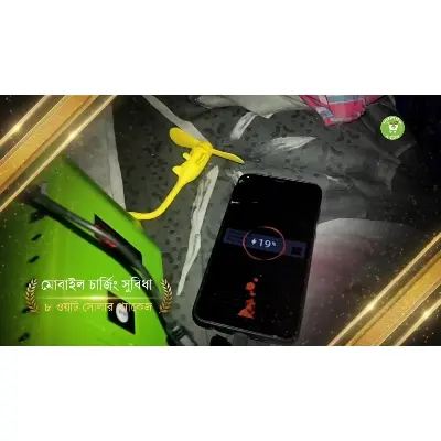 Picture of 8W PV Solar System Package 2 LED Lamp 2 USB Output Mobile Charging Facilities Built-in Battery with Solar Controller 