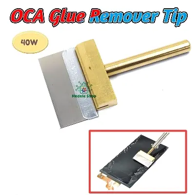 Picture of Oca Glue Removal Soldering Iron Tip Smartphone Lcd Oca Glue Polarizer Adhesive Film Remove Copper Head Tools - Soldering Iron 