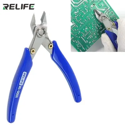 Picture of 5-Inch High precision cutting pliers Cutting Side Snips Nipper Hand Tools Electrical Wire Cable Cutters Precision RELIFE RL-0001 