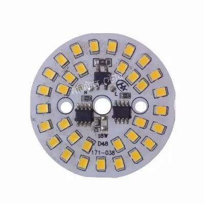 Picture of DIY LED Lamp Plate AC 220V 18W Warm White 