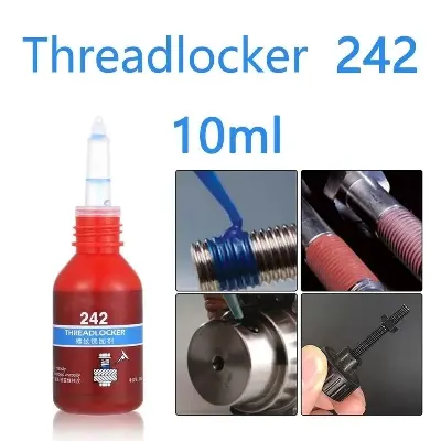 Picture of 10ml Medium Strength Threadlocker Blue Threadlocker Adhesive 242 Fixed Quickly For Locking And Sealing Of M6-M20 Thread for Car Engine Inustrial  Screw 