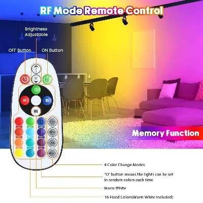 Picture of IR Remote Control 24 Keys for RGB LED Strip RGB Bulb W28 Strip Controller Remote 