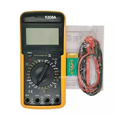 Picture of Digital Multimeter LCD Display AC/DC Resistance Capacitance Tester with Low Battery Indication 