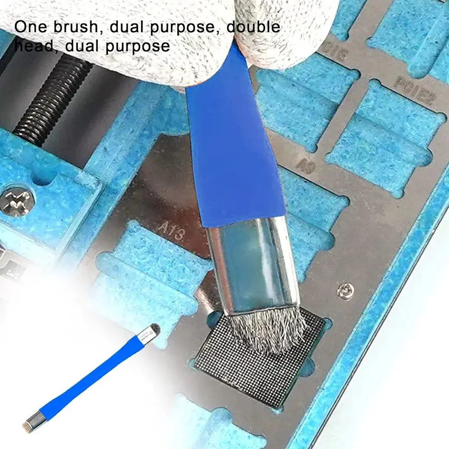 Picture of BRUSH BS-02 Safe Brush Anti-static Motherboard PCB Cleaning Brush for Mobile Phone PC Repair Cleaning Tool Remove Glue 