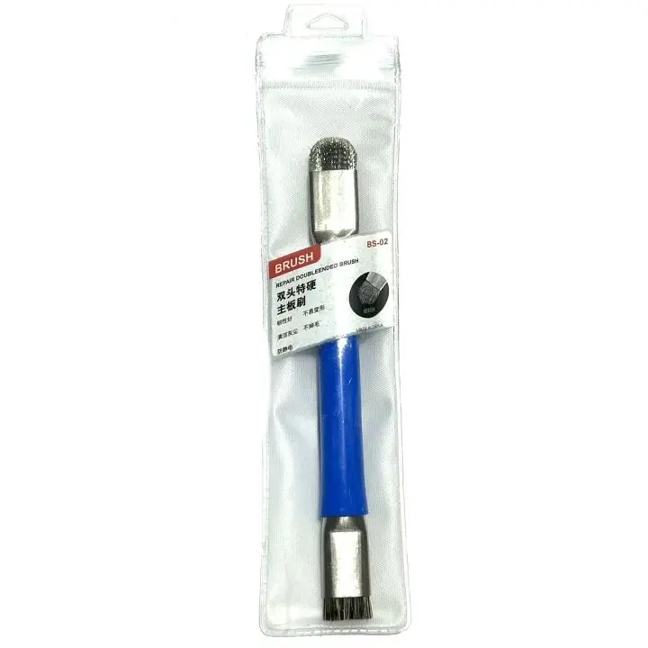 Picture of BRUSH BS-02 Safe Brush Anti-static Motherboard PCB Cleaning Brush for Mobile Phone PC Repair Cleaning Tool Remove Glue 
