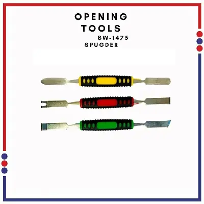 Picture of 3 in 1 Dual Ends Metal Spudgers tool Specilized disassemble Tools Prying Scraper Mobile Phone Repair Opening Tools for all Mobile Phones Laptop Tablets etc SW-1475 