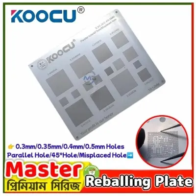 Picture of Universal Master BGA Stencil 16 In 1 Multi Function Versatile For Phone IC Chip Reballing Pins Soldering BGA Direct Heating Template 