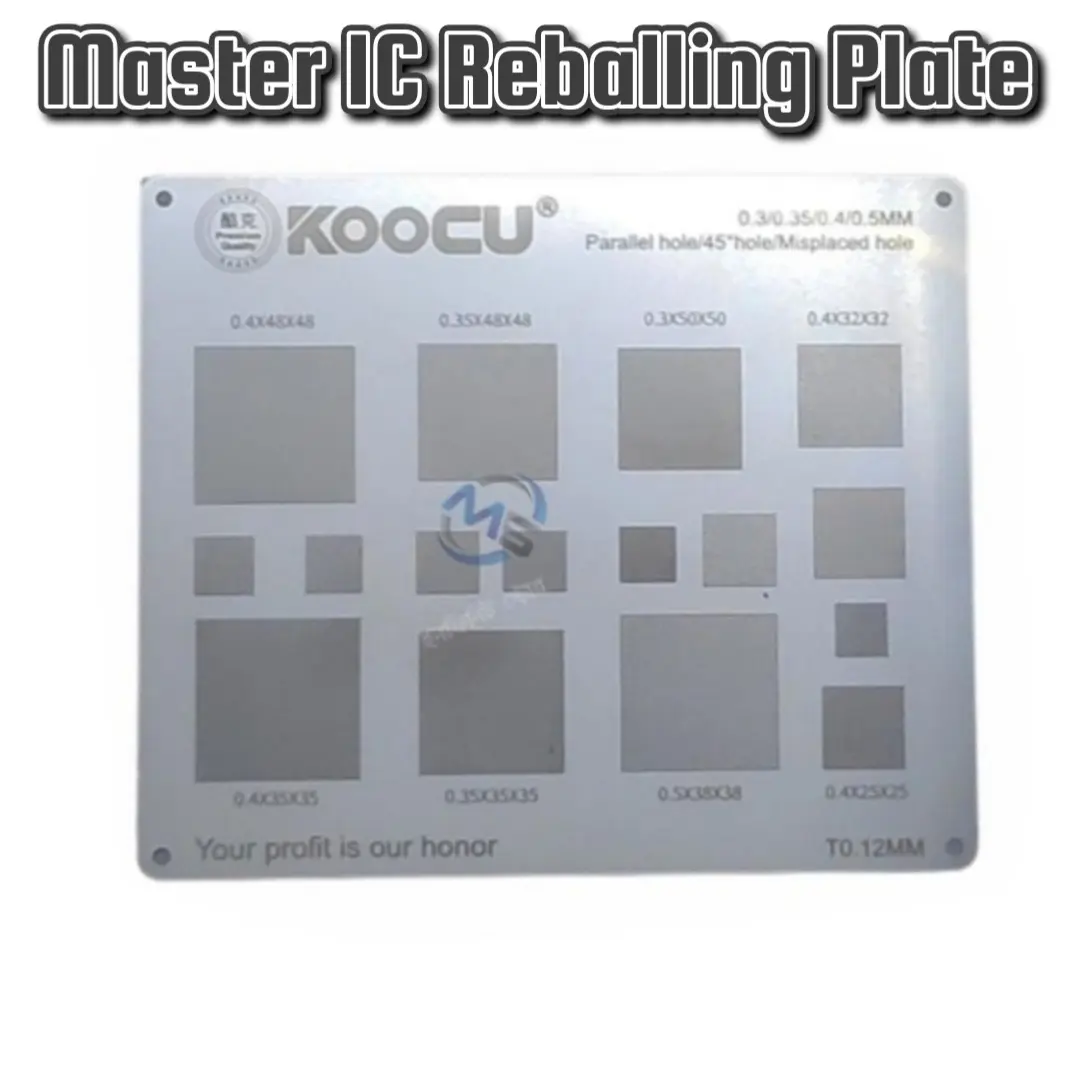 Picture of Universal Master BGA Stencil 16 In 1 Multi Function Versatile For Phone IC Chip Reballing Pins Soldering BGA Direct Heating Template 