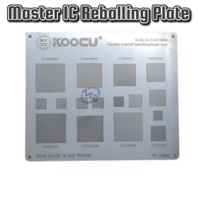 Picture of Universal Master BGA Stencil 16 In 1 Multi Function Versatile For Phone IC Chip Reballing Pins Soldering BGA Direct Heating Template 