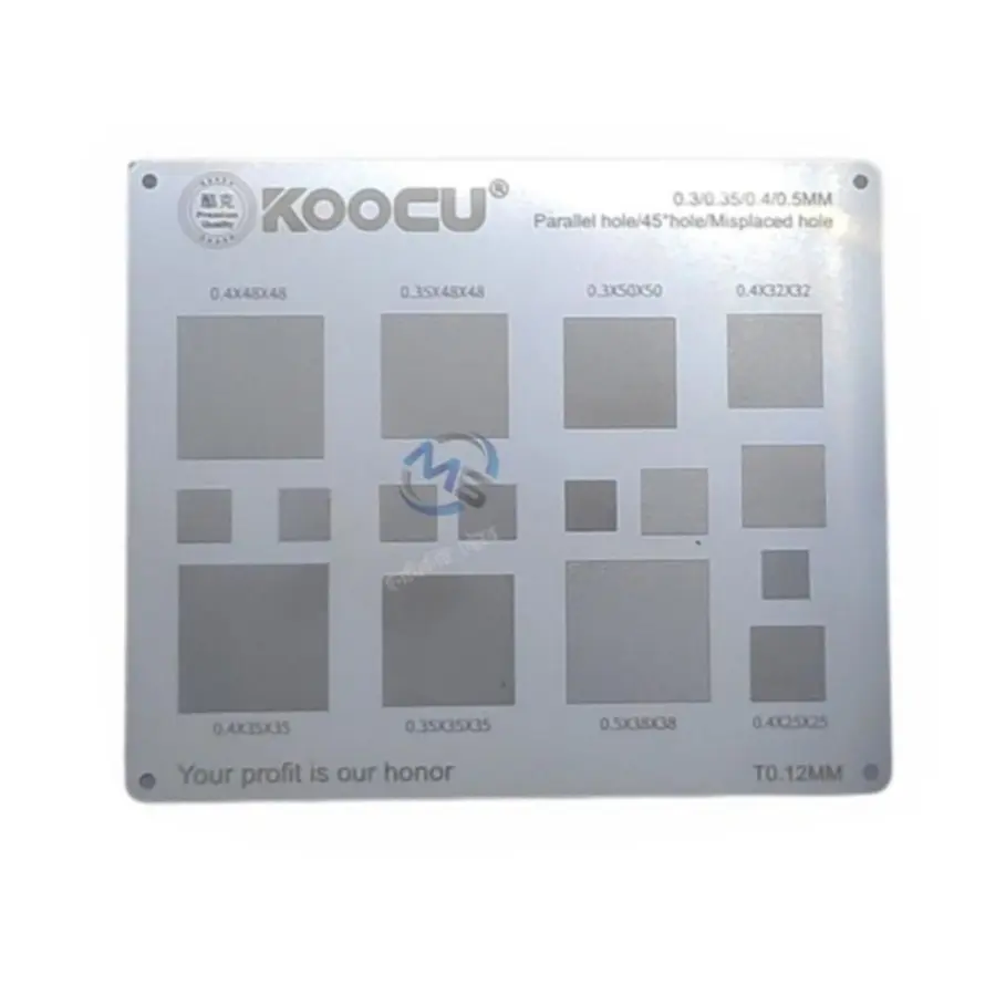 Picture of Universal Master BGA Stencil 16 In 1 Multi Function Versatile For Phone IC Chip Reballing Pins Soldering BGA Direct Heating Template 