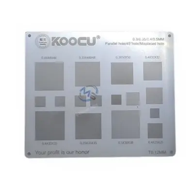 Picture of Universal Master BGA Stencil 16 In 1 Multi Function Versatile For Phone IC Chip Reballing Pins Soldering BGA Direct Heating Template 