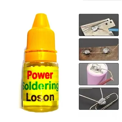 Picture of Strong Rosin Soldering Agent Non-Clean Flux White Stainless Steel Plate 18650 Battery Welding Water Flux Easy to Use and Maintain 