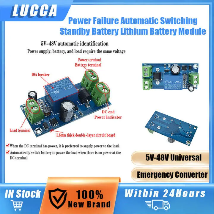 Picture of YX850 Power failure automatic switching standby battery lithium battery module 5V-48V universal emergency converter 