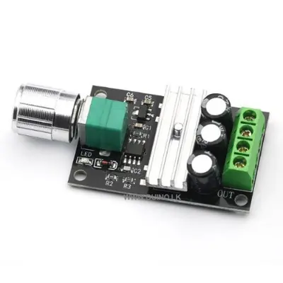 Picture of 6V 12V 24V 28V 3A 80W DC Motor Speed Controller PWM Adjustable Variable Speed Switch DC Motor Drive 
