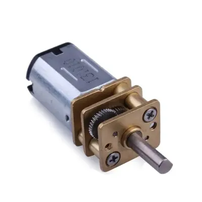 Picture of N20 30RPM Micro-Speed Gear Motor DC 6V Reduction Gear Motors with Metal Gearbox Wheel for Make Electric Screw Driver Diy Project 