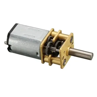 Picture of N20 30RPM Micro-Speed Gear Motor DC 6V Reduction Gear Motors with Metal Gearbox Wheel for Make Electric Screw Driver Diy Project 