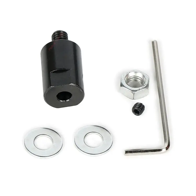Picture of M10 5mm Shank Arbor Mandrel Connector Adaptors Cutting Tools For 5mm Shaft Motors & 775 Motor Shaft Coupler 5mm M10 Shank Saw Chuck Adapters Grinding Disk Coupling Angle Grinder 