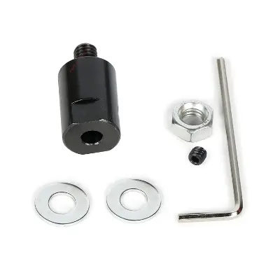 Picture of M10 5mm Shank Arbor Mandrel Connector Adaptors Cutting Tools For 5mm Shaft Motors & 775 Motor Shaft Coupler 5mm M10 Shank Saw Chuck Adapters Grinding Disk Coupling Angle Grinder 