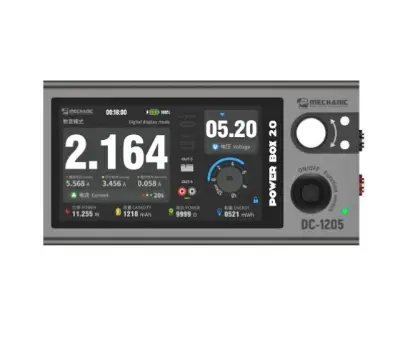 Picture of MECHANIC POWER BOX 2.0 DC-1205 Portable Adjustable Power 12V5A Output Built-in Battery Power for Mobile Phone Repair Tools 