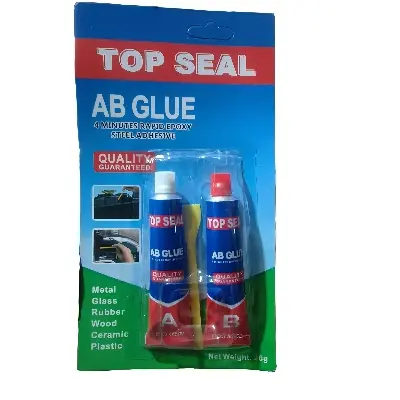 Picture of Steel Epoxy 20g AB Glue Metal Casting Repair Glue Cast Iron Steel Strength Repairing Adhesive Waterproof Transparent Quick Drying withing 4 Minute Multicolor
