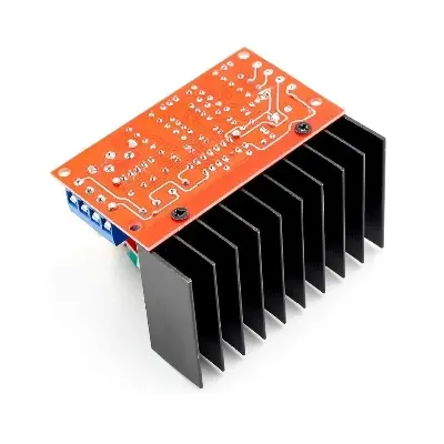 Picture of TDA7377 2.1ch Amplifier Single Power Computer Super Bass 2.1 Sub-Woofer Amplifier Board 10W +10W 30W Sub Woofer 12V-18V AC DC 