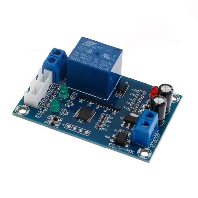 Picture of XH-M203 Full Automatic Water Level Controller Pump Switch Module AC/DC 12V Relay 
