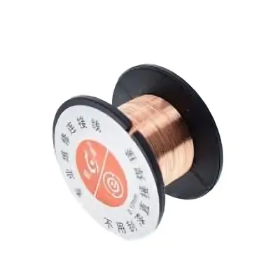 Picture of 3 Pcs  Link Wire Soldering Wire 0.1mm Copper Jump Line for iPhone CellPhone Chip Welding Maintenance Repair Tools Set (Buy 1 Get 2 Free) Gold
