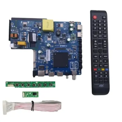 Picture of SP36821.5 Smart Android 9 TV Moterboard 1G+8G 3 in1 Network LED TV Board Buitl-in Power and Backlight Driver 