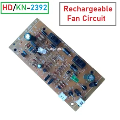 Picture of KN-2392 Charger Fan Circuit LED Light 2 Step Speed Control for Sunca Defender Kannede 6V Battery Rechargeable Fan 
