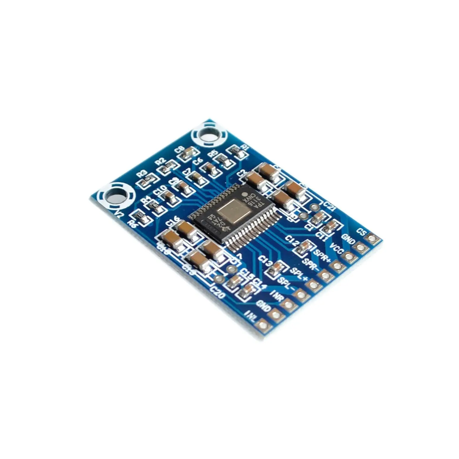 Picture of XH-M562 DC 12V-24V 2x50W Dual Channel Digital Amplifier D Class 50W+50W TPA3116D2 Amplifier 50W Power Amplifier Board 
