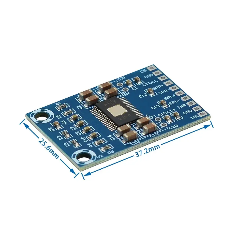 Picture of XH-M562 DC 12V-24V 2x50W Dual Channel Digital Amplifier D Class 50W+50W TPA3116D2 Amplifier 50W Power Amplifier Board 