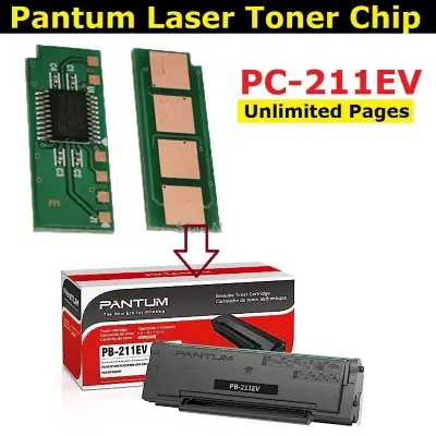Picture of PC-211EV Toner Cartridge Chip Unlimited Pages PC-211 for Pantum P2200/P2500W/P2500/M6500/6550/6600 Chip