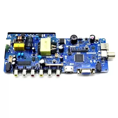 Picture of T.R67.671 Universal 3 in 1 LED TV Motherboard Built in Power Board & LED Backlight Driver For 24 inch to 28 inch LED TV Similar Replaced TP.V56.PA671 PA675 For 24 to 28 inch