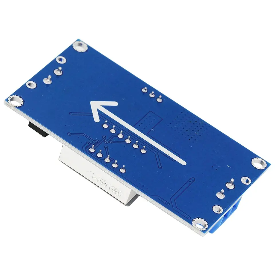 Picture of LM2596 DC Buck Module + LED Display Voltmeter 3A Adjustable Step Down Converter for Diy Power WiFi Router Onu Blue