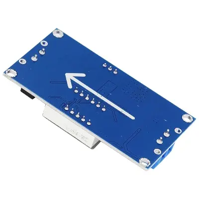 Picture of LM2596 DC Buck Module + LED Display Voltmeter 3A Adjustable Step Down Converter for Diy Power WiFi Router Onu Blue
