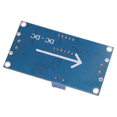 Picture of XL6009 LED Display DC Step Up Converter 4A Adjustable with LED Voltmeter to Make a Mini DC Ups for WiFi Router Onu Diy Power XL6009
