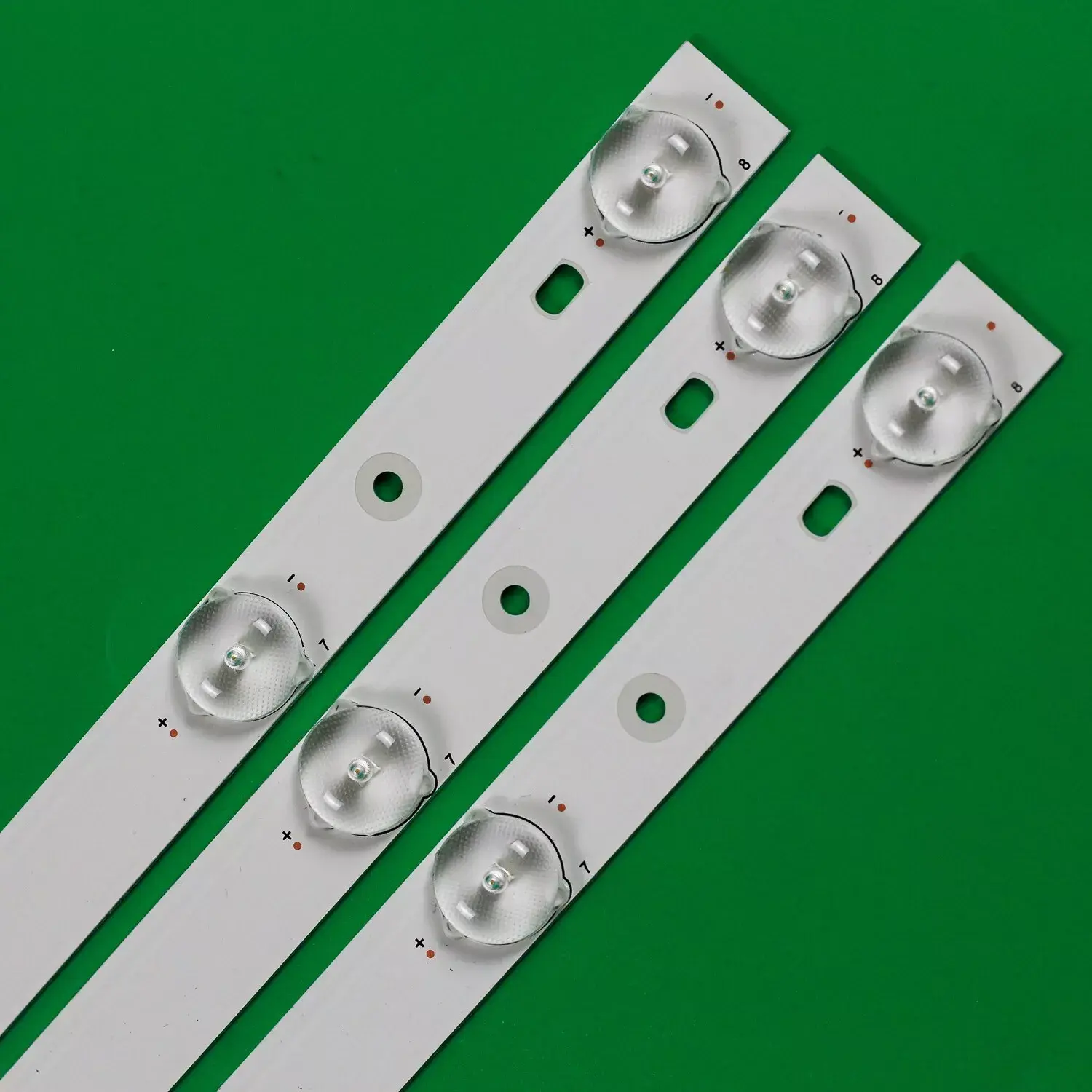 Picture of 3pcs TV LED Backlight Strips For 32 inch LED TV OEM32LB16-LED3030-V0.6 4C-LB320T-HQ9 3pcs 8LED Backligh
