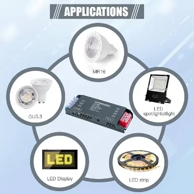 Picture of SMPS Power Supply 24V 100W Watt AC to DC Power Supply SMPS for XH-M139 Amplifier CCTV DIY ZK-502MT Multicolor