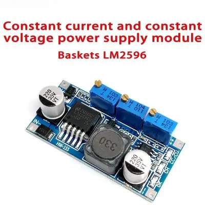 Picture of LM2596 LED Driver DC-DC Step-down Adjustable CC/CV Power Supply Module Battery Charger

Adjustable LM2596S Constant Current Multi