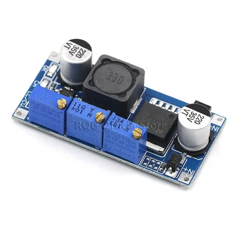 Picture of LM2596 LED Driver DC-DC Step-down Adjustable CC/CV Power Supply Module Battery Charger

Adjustable LM2596S Constant Current Multi