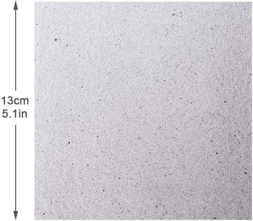Picture of Waveguide Cover Mica Plates Sheets Microwave Oven Repairing Part 13 x 13 cm for Use Universal Microwave Oven Multicolor