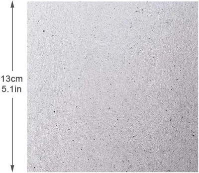 Picture of Waveguide Cover Mica Plates Sheets Microwave Oven Repairing Part 13 x 13 cm for Use Universal Microwave Oven Multicolor